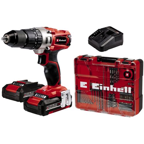 Einhell Power X-Change TE-CD 18/2 Li-i +64 (2x2\,0 Ah) 2-vhoda-akumulatorski udarni vrtalni vijačnik vklj. 2 akumulatorja, (21343987) Cene