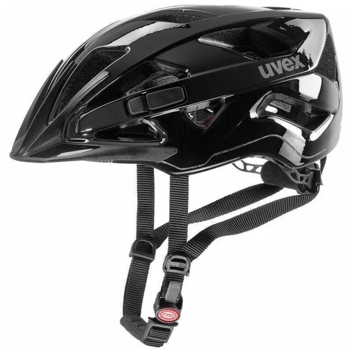 Uvex Active Black Shiny 56-60 Kaciga za bicikl