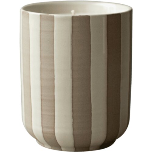 DBKD Sveča BURN - Stripe Creme Cene