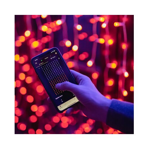  Svjetlosni lanac 210 led curtain (na otvorenom, 210 žaruljica, dužina kabela: 3 m, boja svjetla: rgb) Cene