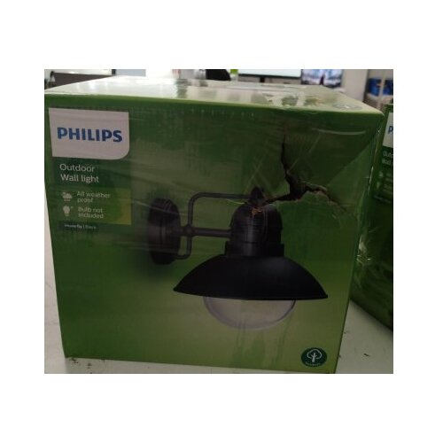 Philips Hoverfly spoljašnja zidna svetiljka crna 1xmax60W 17237/30/PN OUTLET Cene