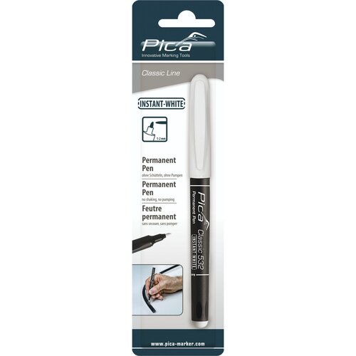Pica - Marker Permanentmarker INSTANT white, Rundsp 1-2mm / SB Cijene