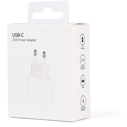  kućni punjač pd fast charger 20W za iphone 11-14 ce beli Slike