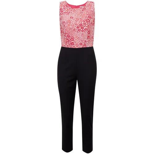 Orsay Pink-Black Women Floral Overall - Women