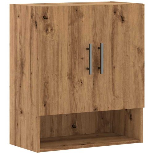 Maison Chic Stenska omarica - Zidna omarica artisan hrast 60x31x70 cm inženirski les iu994, (22063551) Cene
