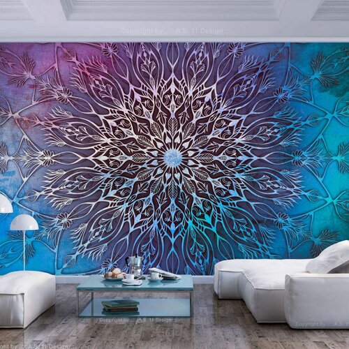  Samoljepljiva foto tapeta - Center (Blue) 441x315 Slike