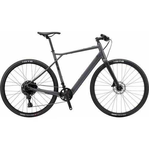Gt E-Grade Current Gloss Gunmetal/Black Fade L Cestovni / Gravel električni bicikl