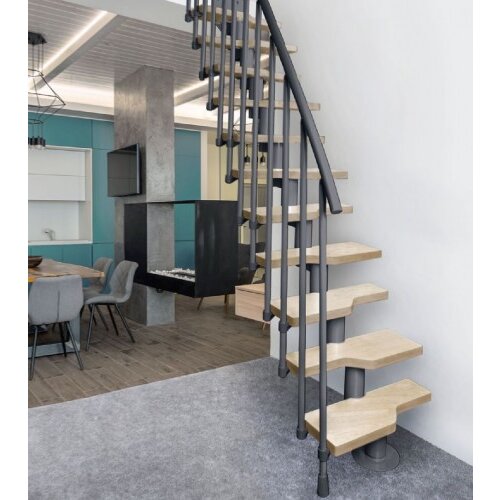 Master Stepenice montažne Atrium mini 70x130cm antracit Slike