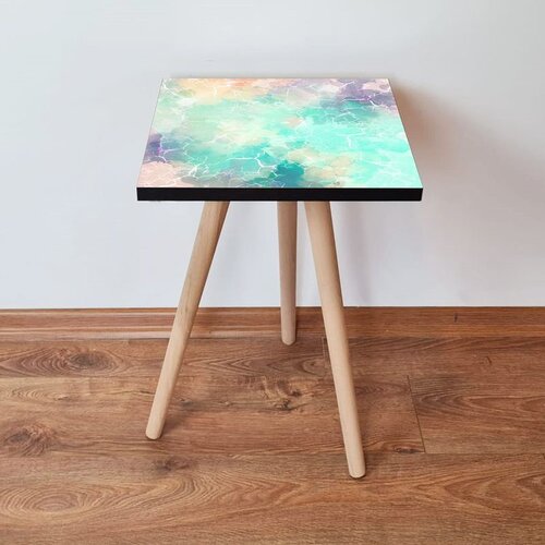 Hanah home Shp15 - multicolor multicolor side table Cene