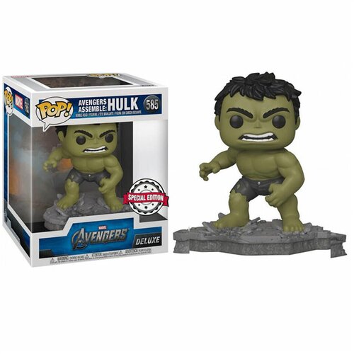 Funko figura pop! deluxe marvel avengers - hulk Slike