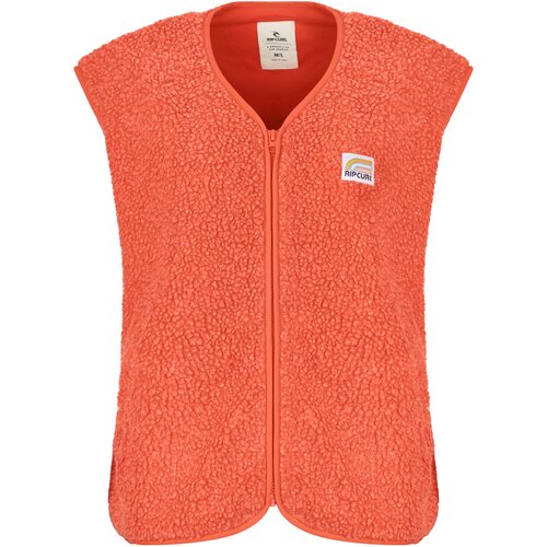 Rip Curl Every Day Polar Vest Fleece Jacket red Cene