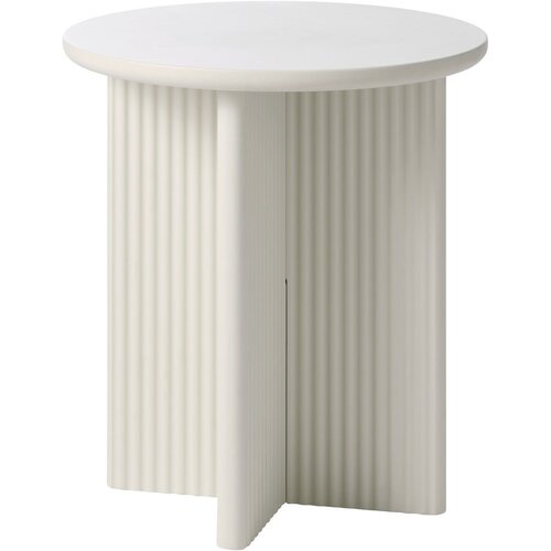 Unique Furniture Okrogla stranska mizica &amp;oslash; 50 cm Palma &amp;ndash; Slike