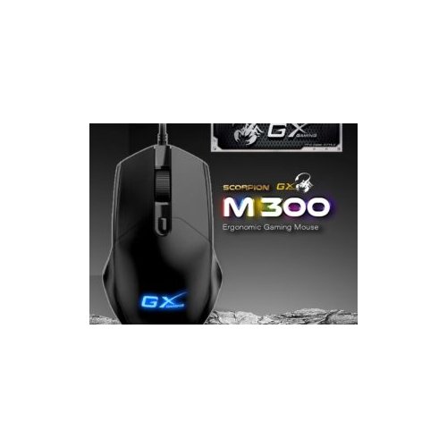 Genius M300 RGB žičani mi&amp;scaron;, crna boja Slike