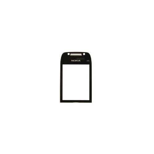 Nokia ohi&amp;scaron;je E75 sprednji okvir steklo - original Slike