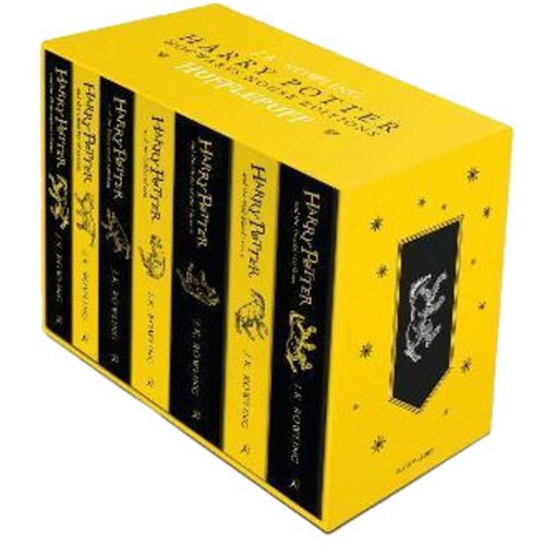  Harry Potter Hufflepuff House Editions Paperback Box Set Cene