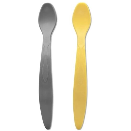 Lorelli SET FLEKSIBILNIH KASIKA ZA BEBE - YELLOWGREY (10230130006) Slike