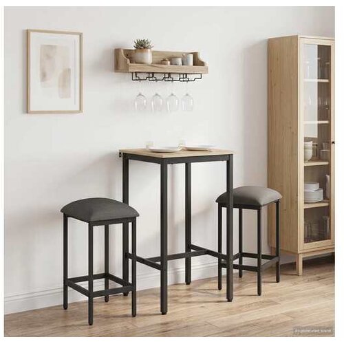 vidaXL Barska stolica 2 kom. Svjetlosiva 40 x 32 x 64 cm - Svjetlosiva 2 40 x 32 x 64 cm Cene