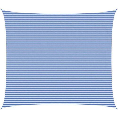  Senčna platna Modra in bela 6 x 8 m HDPE, (5000241249) Cene