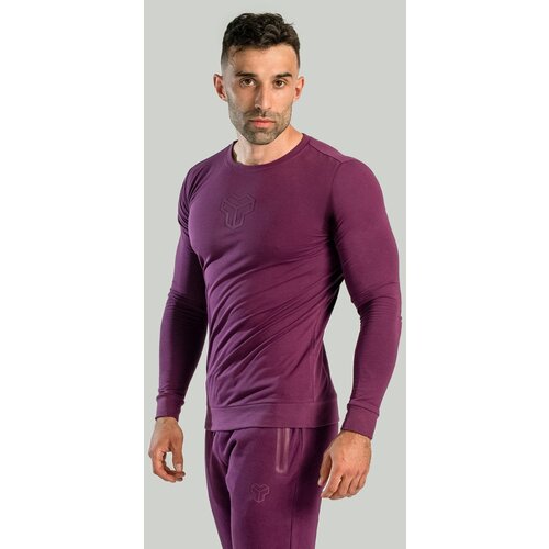 STRIX muška majica Dugih Rukava Essential Plum 67849 Slike