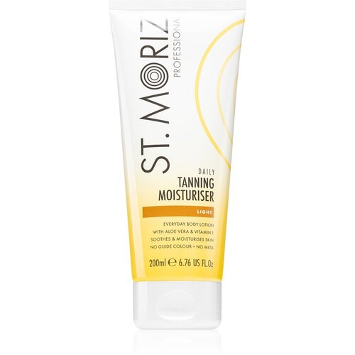 St. Moriz Daily Tanning Moisturiser hidratantna krema za samotamnjenje proziran tip Light 200 ml Cene