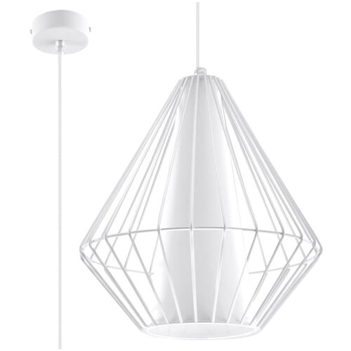 Nice Lamps bijela viseća lampa Sollux Alfredo Cijene