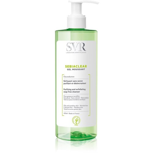 SVR Sebiaclear Gel Moussant čistilni penasti gel za mastno in problematično kožo 400 ml Slike