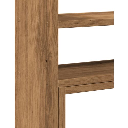  Organizator za stol podesivi boja hrasta 40 x 17 x 41 cm drveni Slike