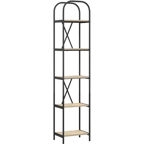  Polica Sonoma hrast 40 x 30 x 183 cm Konstruirano drvo Slike