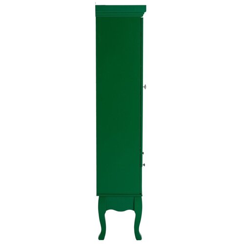 Ellos Home Zelena viseća vitrina od MDF-a 85x170,5x35 cm Prato &amp;ndash; Slike