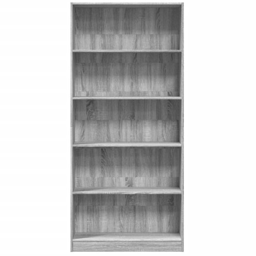  Regal za knjige boja hrasta 80x24x176 cm konstruirano drvo Slike