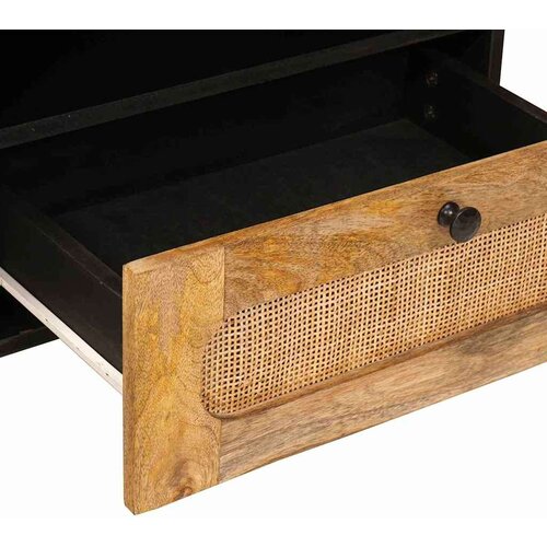  ormar s ladicama Smeđa 80 x 33 5 x 46 cm Čvrsto drvo manga Slike