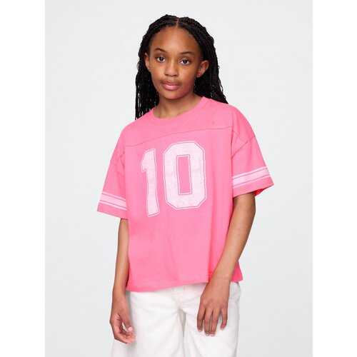 GAP Children&amp;#039;s oversize T-shirt Varsity - Girls Slike