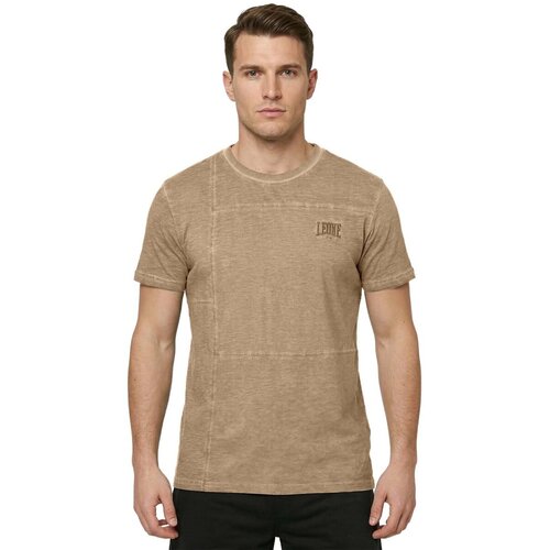 Leone 1947 Majice & Polo majice Man T-Shirt Short Sleeves Old Wash Bež Cene