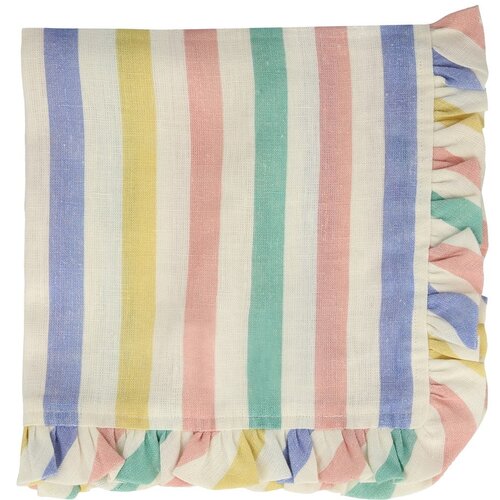 Meri Meri Laneni prtički v kompletu 4 ks Multi Stripe &amp;ndash; Slike