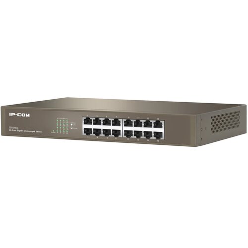 Ip-com G1016D lan 16-Port 10/100/1000M base-t/tx ethernet ports (mdi/mdix) desk or rack(alt=TEG1016D Cene