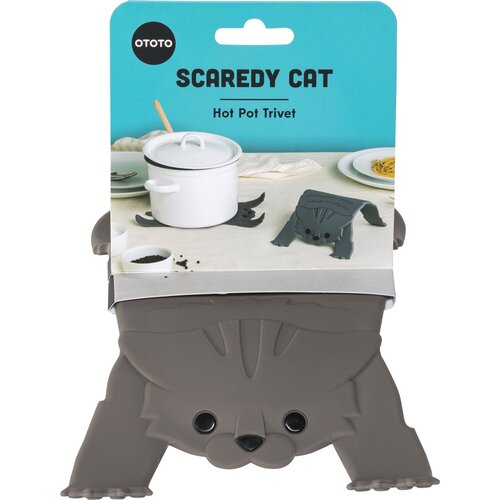Ototo Scaredy Cat Hot Pot Trivet Slike