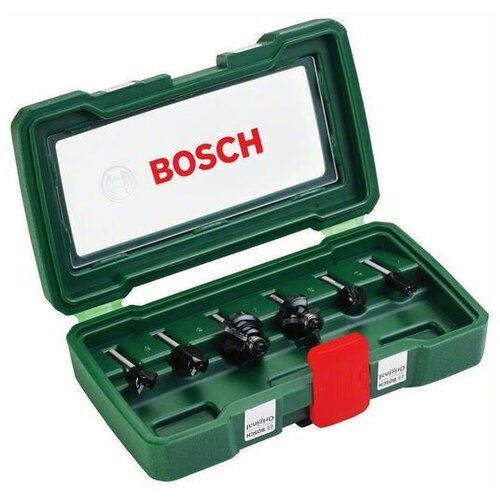 Bosch 6-delni set TC glodala, 6 mm prihvat 2607019464 Slike