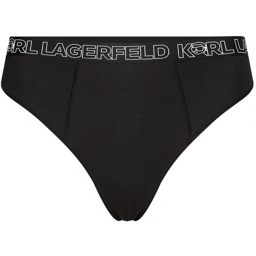 Karl Lagerfeld Slip ' Ikonik 2.0' crna / bijela
