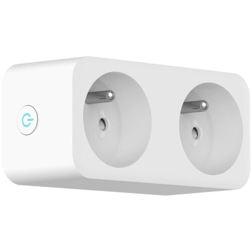 Immax NEO 07751L - Pametna razdelna utičnica NEO LITE 2x16A/230V Wi-Fi Tuya Cene
