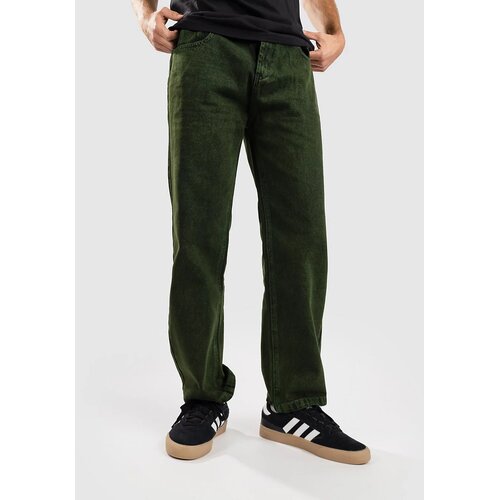 Blue Tomato Dye Relaxed Kavbojke green Slike