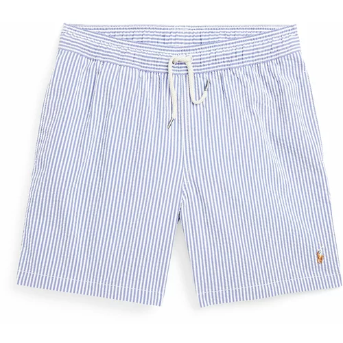Polo Ralph Lauren Kupaće hlače plava / smeđa / bijela
