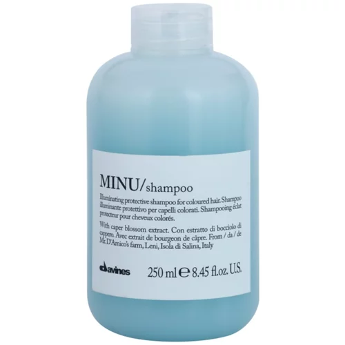 DAVINES Essential Haircare MINU Shampoo zaščitni šampon za barvane lase 250 ml