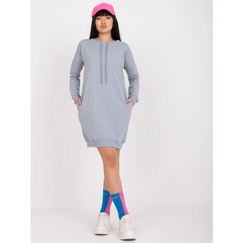BASIC Feel Good Dress-AP-SK-A-006.73-gray Cene