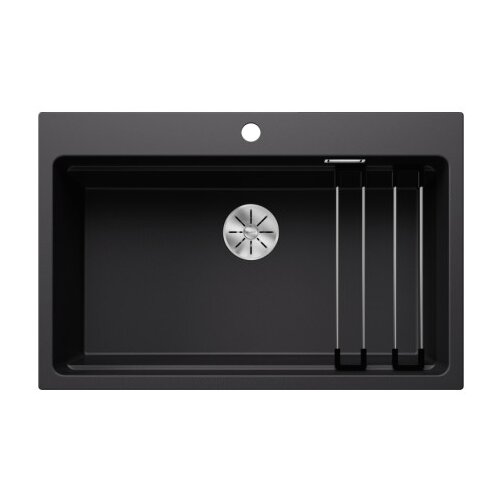 Blanco sudoper ETAGON 8 InFino SILGRANIT CRNA, pribor inox nosači, bez dalj. upr. Slike