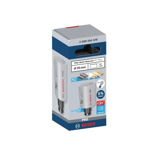Bosch Kruna za bu&amp;scaron;enje rupa u drvu (Promjer: 35 mm, HSS bimetal) Slike