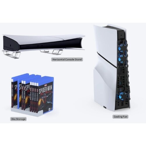  Cooler DOBE 3-in-1 PS5 Slim Kit &amp;ndash; TP5-35129 Slike