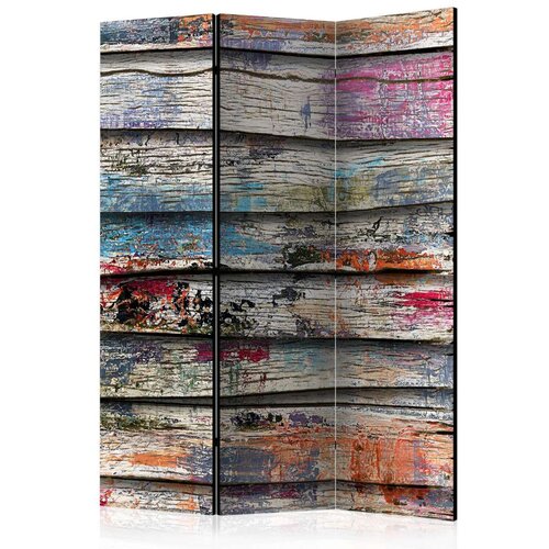  Paravan u 3 dijela - Colourful Wood [Room Dividers] 135x172 Cijene