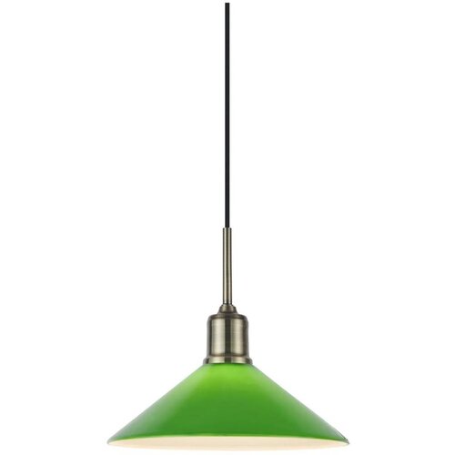 Marksl&amp;ouml;jd 108868 - Luster VELA na sajli 1xE27/40W/230V mesing/zelena Slike
