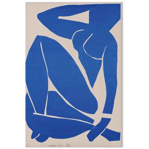  Slika - Henri Matisse &amp;ndash; Blue Nude III 20x30 Akustična Slike