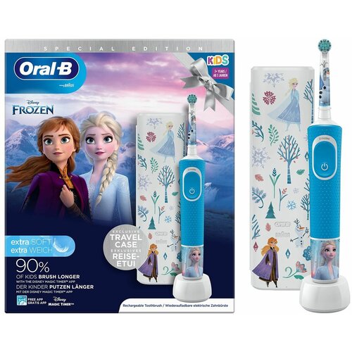Oral-b Električna zobna ščetka D100 Otroci Frozen, (5000530615) Cene